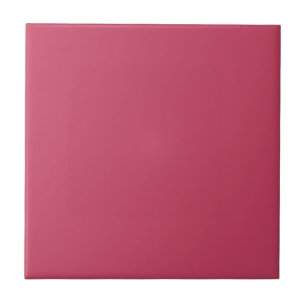 Azulejo Alive magenta: color sólido rosa medio