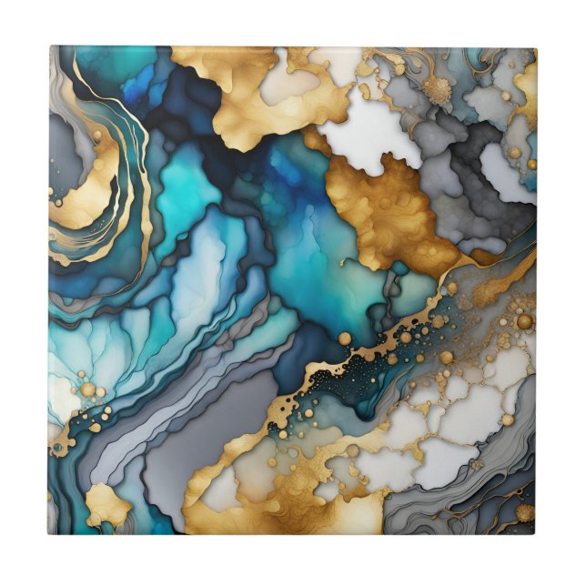 Azulejo Almohadilla cerámica de tinta de alcohol (Frente)