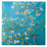Azulejo Almond Blossom, Vincent van Gogh<br><div class="desc">Vincent Willem van Gogh (30 de marzo de 1853 a 29 de julio de 1890) fue un pintor holandés post-impresionista que figura entre las figuras más famosas e influyentes de la historia del arte occidental. En poco más de una década, creó unas 2.100 obras de arte, entre ellas unas 860...</div>