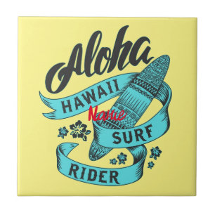 Azulejo Aloha Hawaii Surf Rider Thunder_Cove
