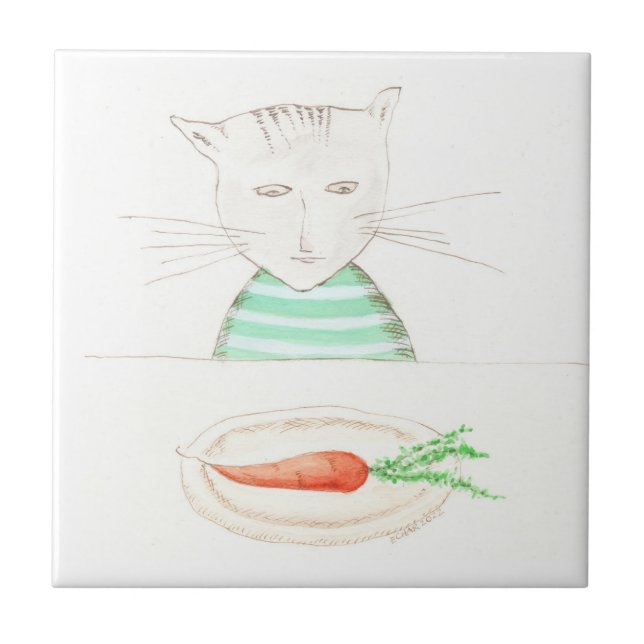 Azulejo Alphonse le Chat (Frente)