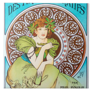 Azulejo Alphonse Mucha