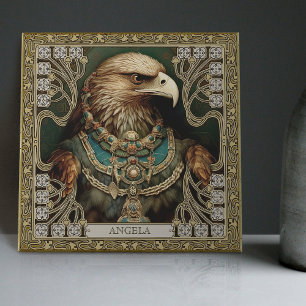 Azulejo Altarpiece Tribal del Águila del Espíritu Personal