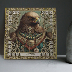 Azulejo Altarpiece Tribal del Águila Espiritual Personaliz