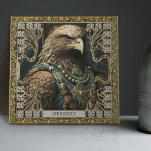 Azulejo Altarpiece Tribal del Águila Espiritual Personaliz