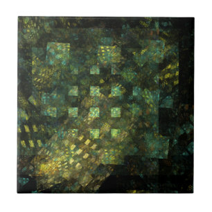 Azulejo Alumbramientos en la ciudad Resumen mosaico de art