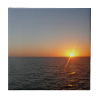 Azulejo Amanecer en el Mar III Océano Atlántico
