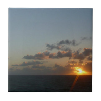 Azulejo Amanecer sobre San Juan I Puerto Rico