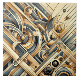 Azulejo Amantes del patrón abstracto de Guay