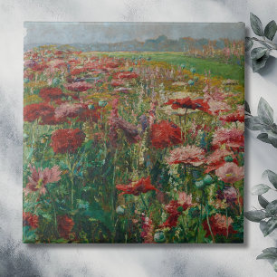 Azulejo Amapolas en flor – Olga Wisinger-Florian