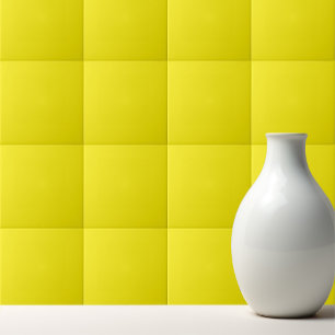 Azulejo Amarillo brillante sólido
