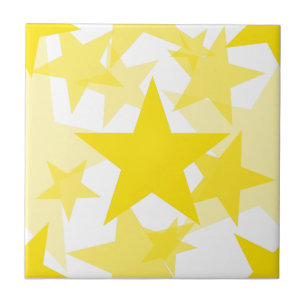 Azulejo Amarillo de las estrellas 3