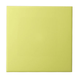 Azulejo Amarillo Limón Brillante Sólido