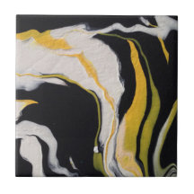 Amarillo, negro, blanco