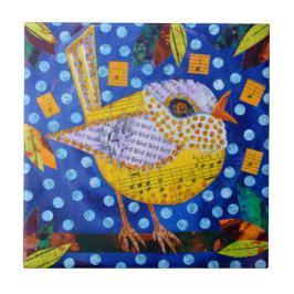 Azulejo Amarillo patito