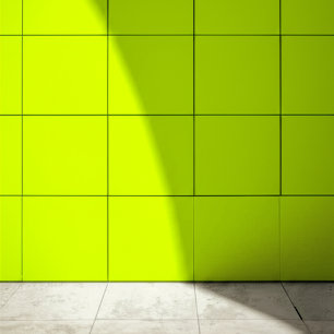 Azulejo Amarillo verde claro (decoración de pared de chart