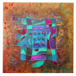 Azulejo "Amber Opening" de Paul Buică