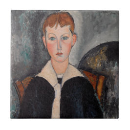 Azulejo Amedeo Modigliani - Chico en traje de marinero