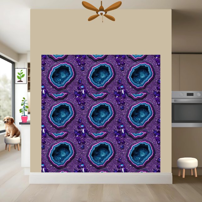 Azulejo Amethyst Geode Crystal Tile (Subido por el creador)