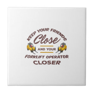 Azulejo Amigos de la carretilla elevadora