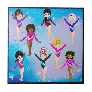 Azulejo Amigos De La Gimnasia: Esta Gimnasta Se Parece A N