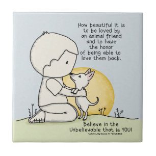 Azulejo Amigos de los animales