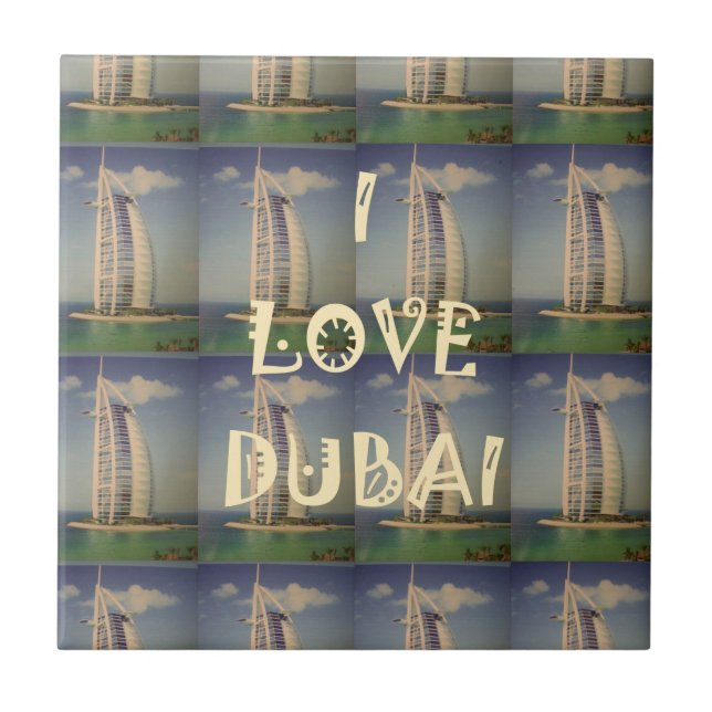Azulejo Amo Dubai (Frente)
