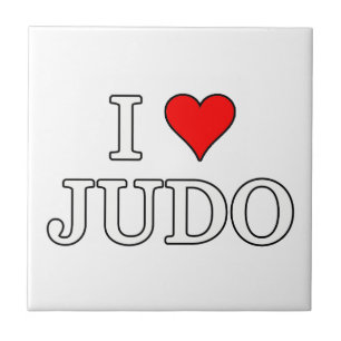 Azulejo Amo el Judo