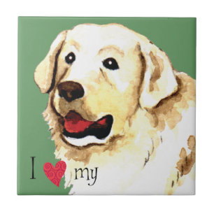 Azulejo Amo mi Kuvasz