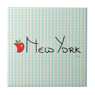Azulejo Amo Nueva York - Gran Apple