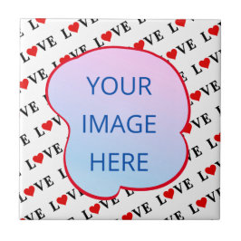 Azulejo AMOR blanco Minimalista