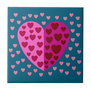 AZULEJO AMOR COLORÍFICO COLORÍFICO ALARMA CERAMICA