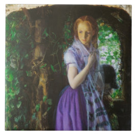 Azulejo Amor de Abril (por Arthur Hughes)
