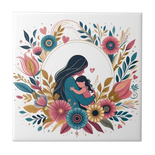 Azulejo amor de madre (Frente)