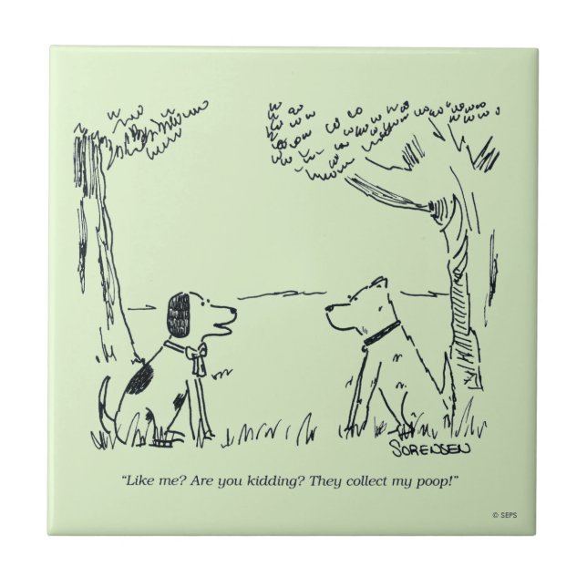 Azulejo Amor del perro (Frente)