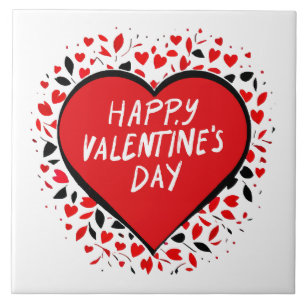 Azulejo Amor Infinito en el Día de San Valentín