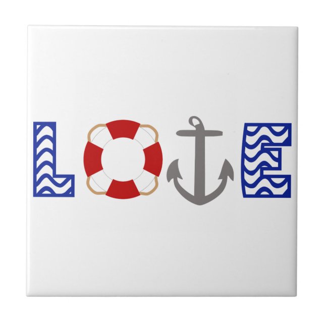 Azulejo Amor Nautico (Frente)