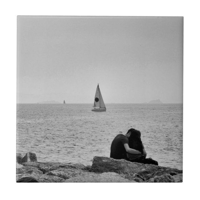 Azulejo Amor por mar (Frente)