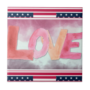 Azulejo Amor:WaterColor