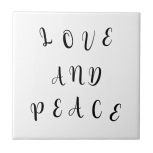 Azulejo Amor Y Paz Cuidados
