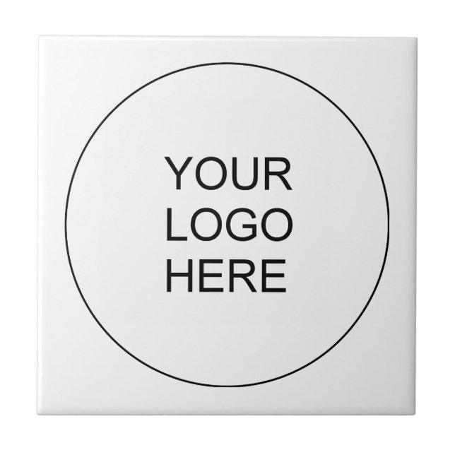 Azulejo Añadir Cargar el logotipo de su propia empresa (Frente)
