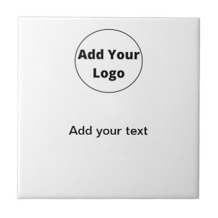 Azulejo añadir el texto simple personalizado mínimo añadir