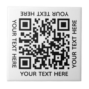 Azulejo Añadir su propio código QR Explorar mosaico simple