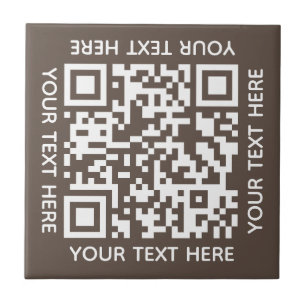 Azulejo Añadir su propio código QR Explorar mosaico simple