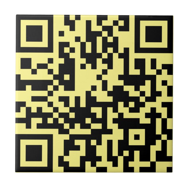Azulejo Añadir su propio código QR Explorar mosaico simple (Frente)