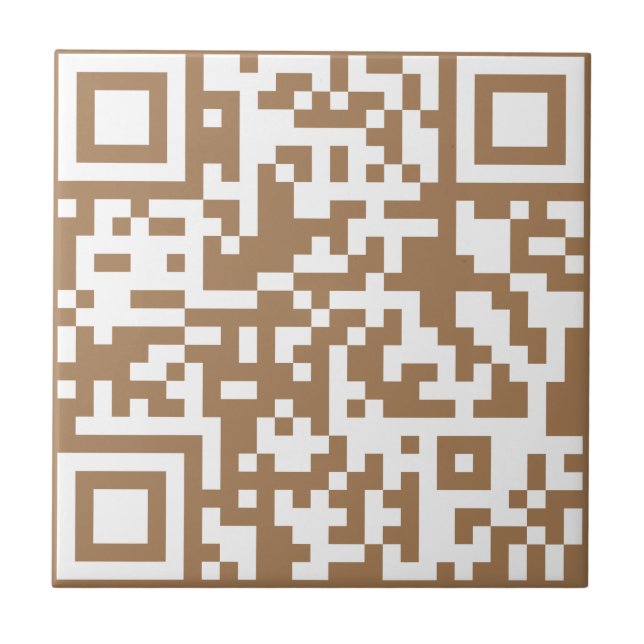 Azulejo Añadir su propio código QR Explorar mosaico simple (Frente)