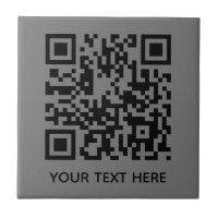 Añadir su propio código QR Explorar mosaico simple
