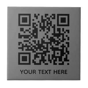 Azulejo Añadir su propio código QR Explorar mosaico simple