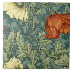 Azulejo Anémona Floral de William Morris