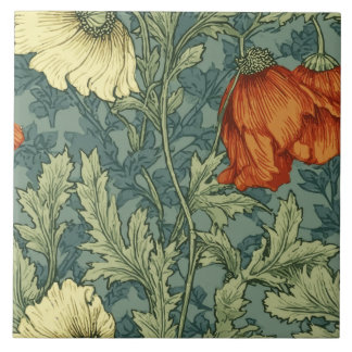 Azulejo Anémona Floral de William Morris